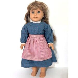 Vintage Pleasant Company American Girl Kirsten Larson Doll w/ Dress & Apron